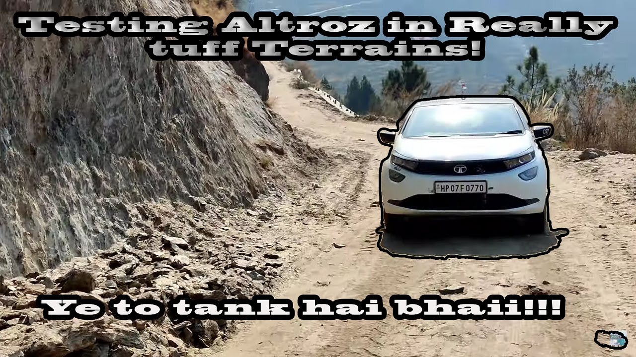 Altroz real hill performance challenge | Risky roads | 4 quintal weight!!!
