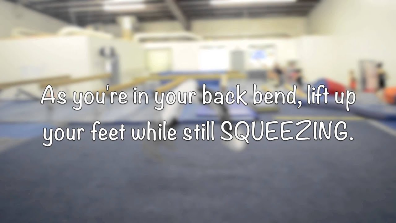 Back Handspring Tutorial