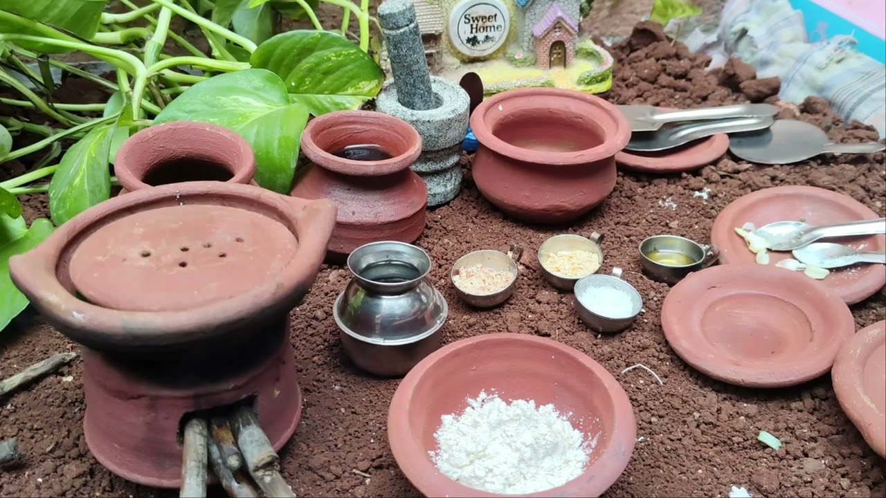 Roti sabji recipe. @food lover.   #mini kitchen #mini recipe #mini food 