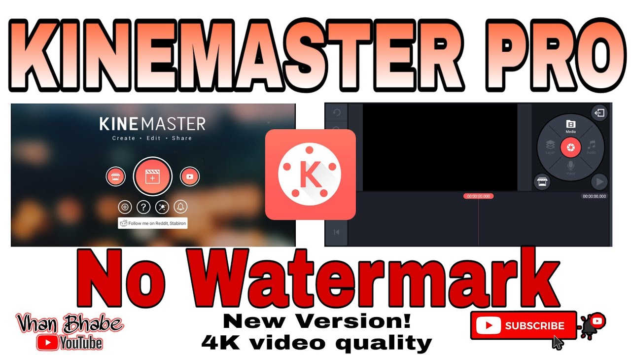 HOW TO DOWNLOAD KINEMASTER PRO NO WATERMARK? Updated 2020 up to 4K video quality.