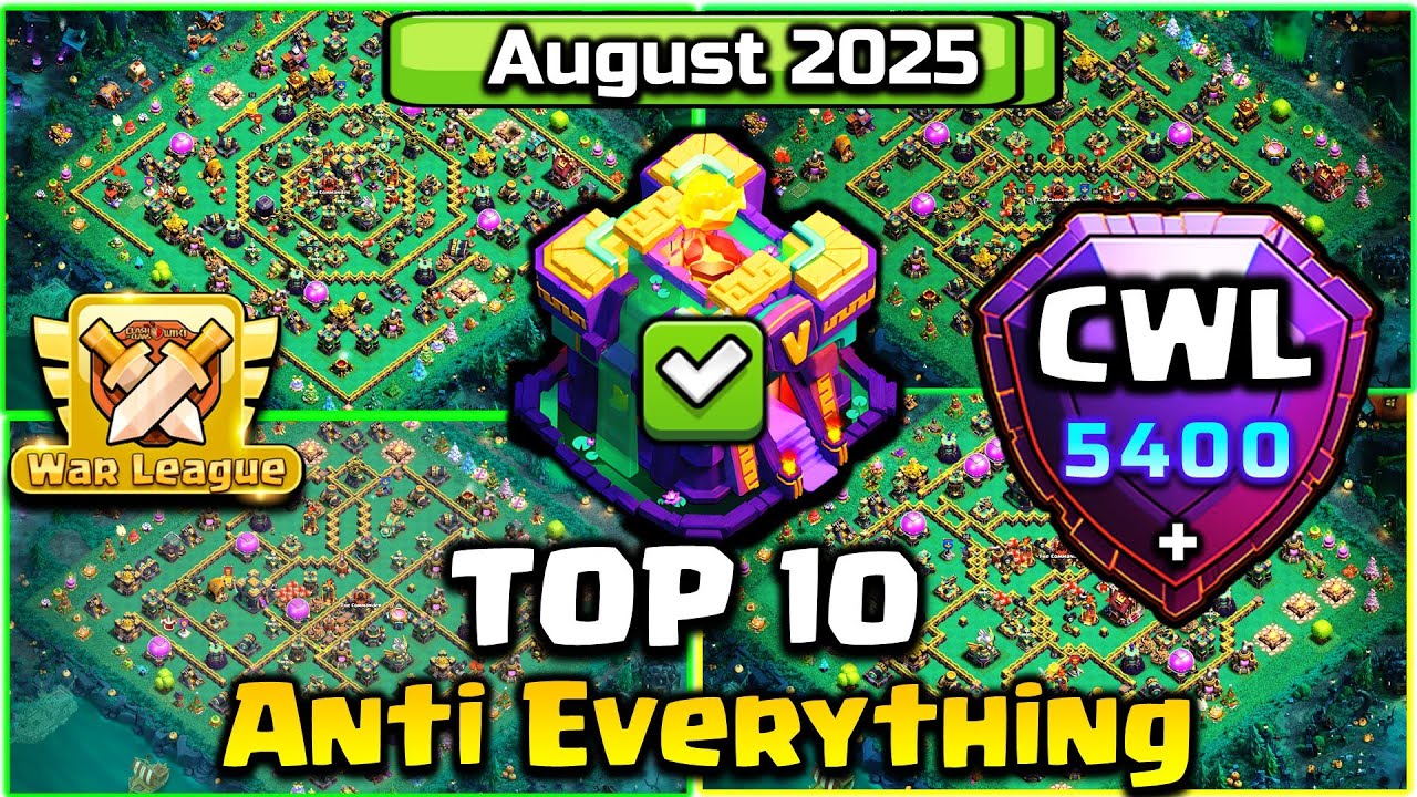 TOP 10! BEST Town Hall 14 (TH14) Base Layout + Copy Link 2025 | TH14 War/Legend Base| Clash of Clans