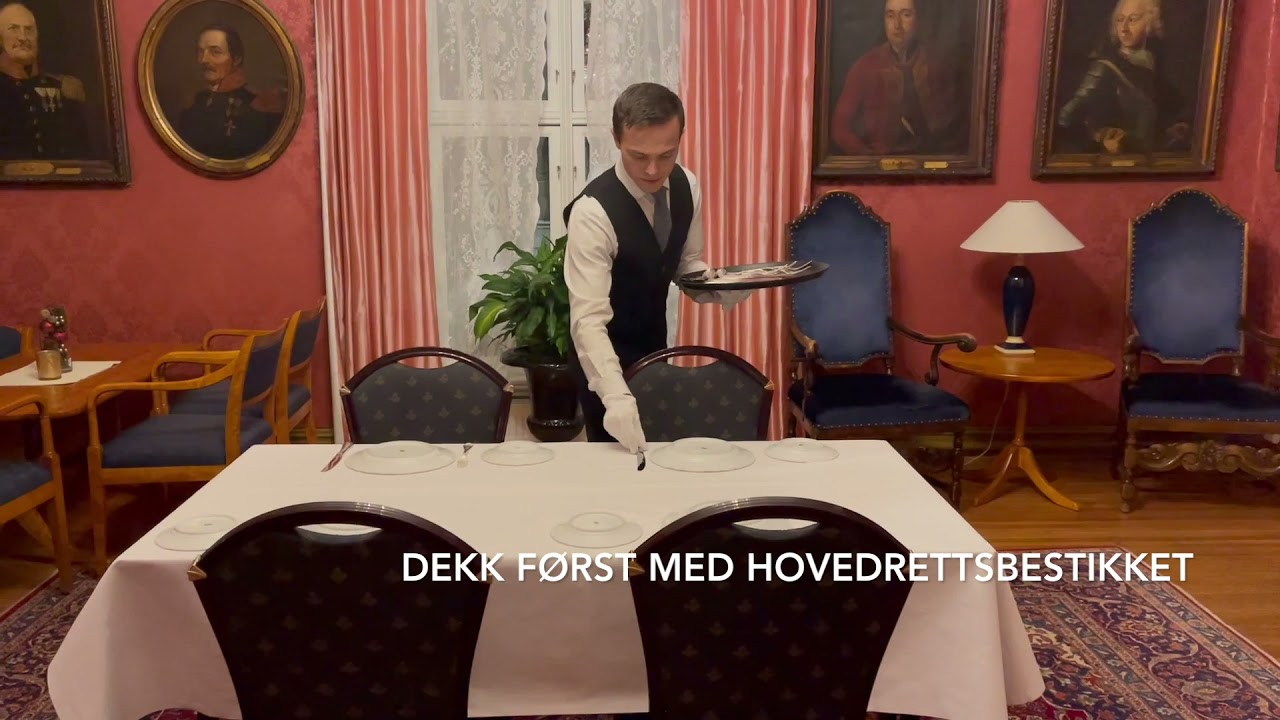 Video 3- Dekking av bord