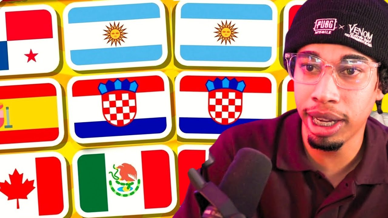 REACCIONANDO A PLAY QUIZ DE ¡Adivina el país por la bandera! | Rd Javi