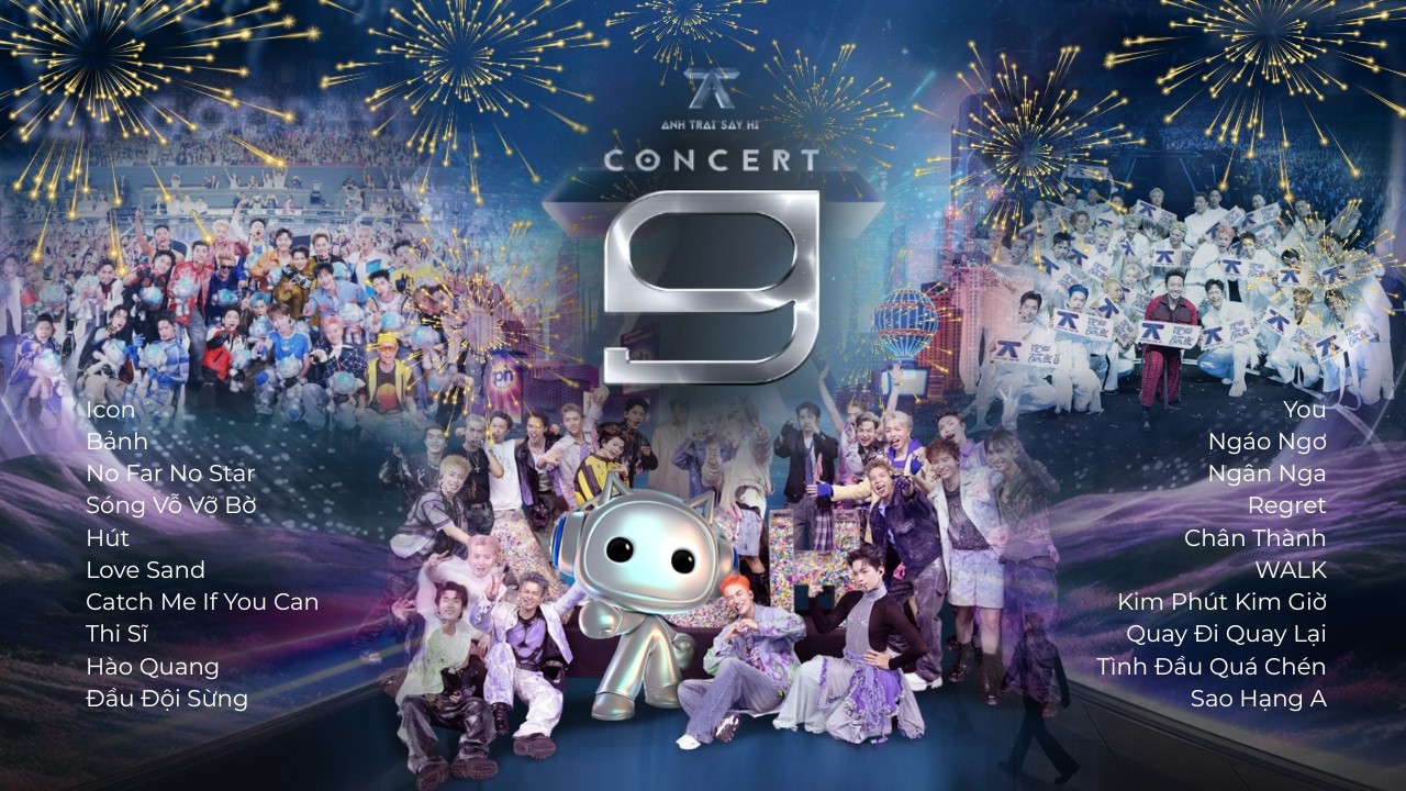 Concert Anh Trai Say Hi Day 9 CHÍNH THỨC thành hiện thực - Hit cỡ này bạn thuộc cỡ nào?
