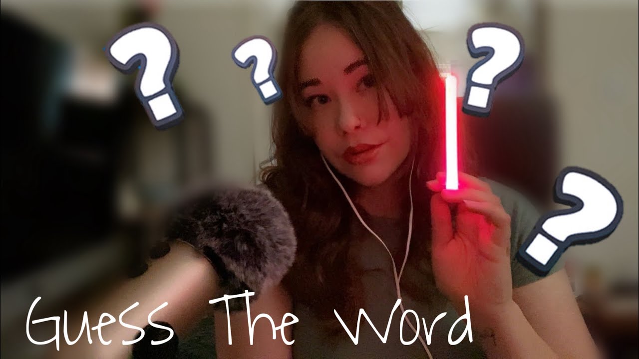 ASMR| Guess the Word + Guess the Shape