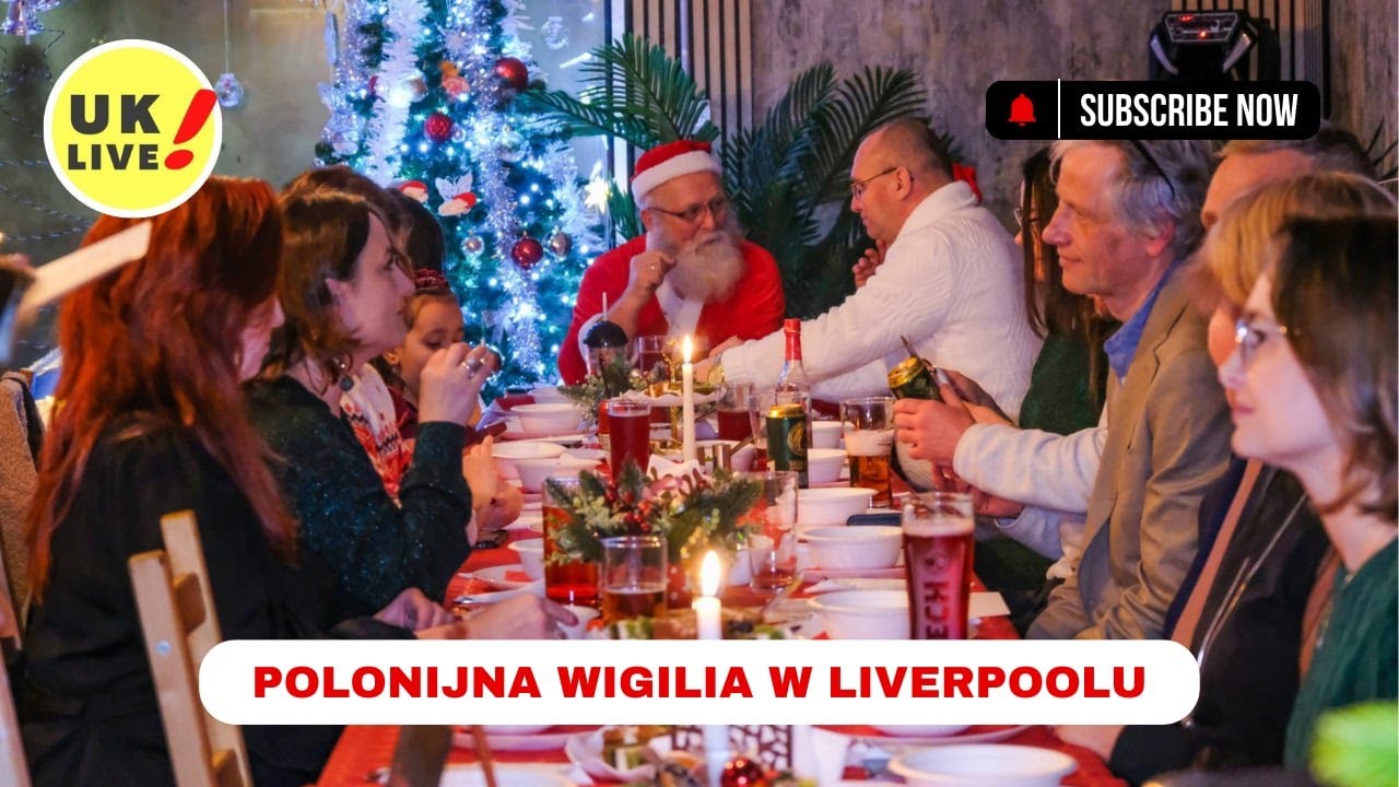 Polonijna Wigilia w Liverpoolu