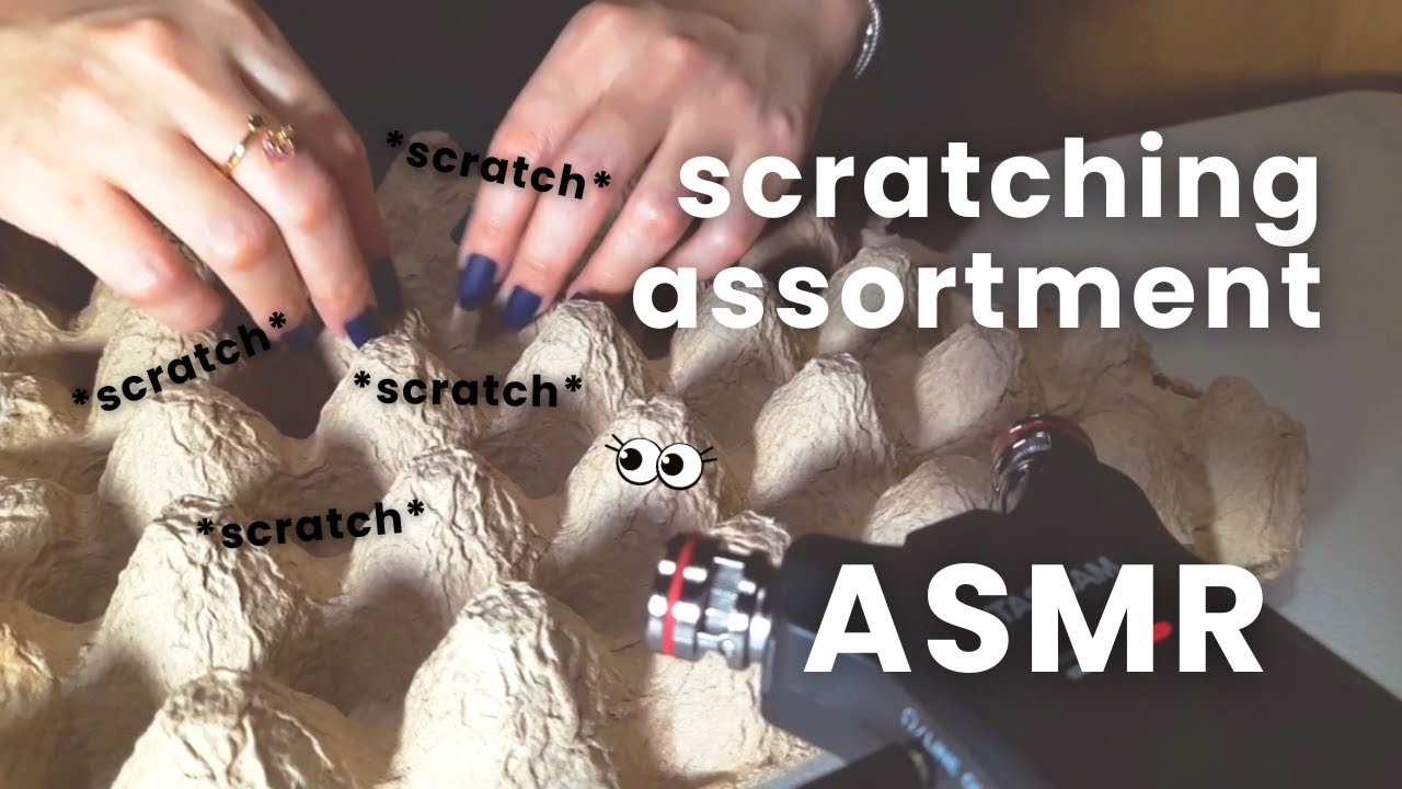 ASMR INTENSE SCRATCHING TRIGGERS ONLY - textured, cardboard, rough fabric, leather etc (No Talking)