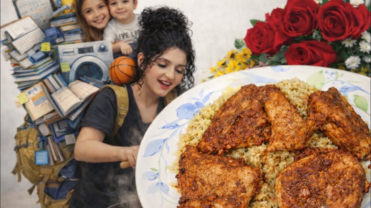 إذا ولادك ما بيحبوا البرغل… جرّبي هالوصفة وادعيلي 😉أكلة اقتصادية🍝 دجاج وبرغل