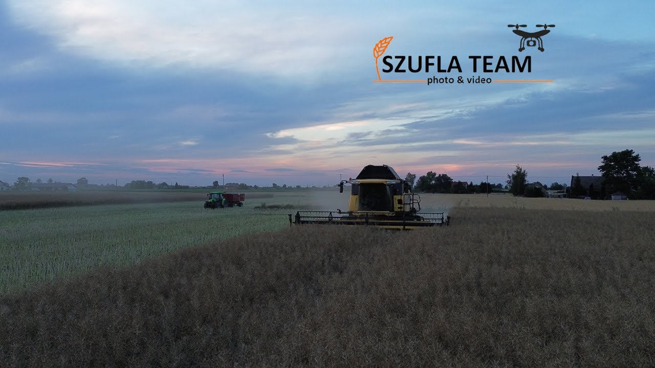 🇵🇱Żniwa z NewHolland'em ✩ cx840 W Rzepaku ✩ UR Tomaszewski ✩