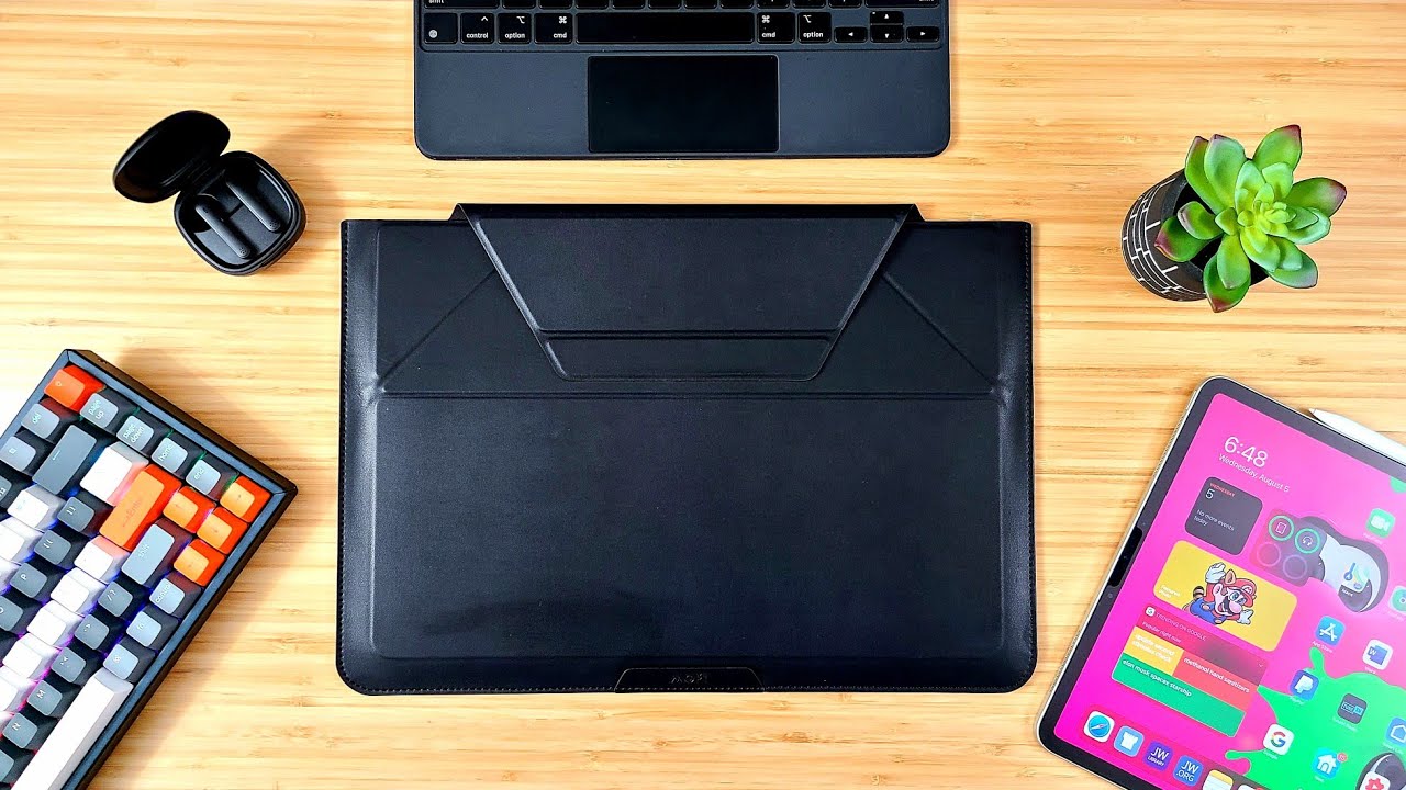The Perfect iPad Pro Carry With Built-in Stand... Moft Folding Sleeve