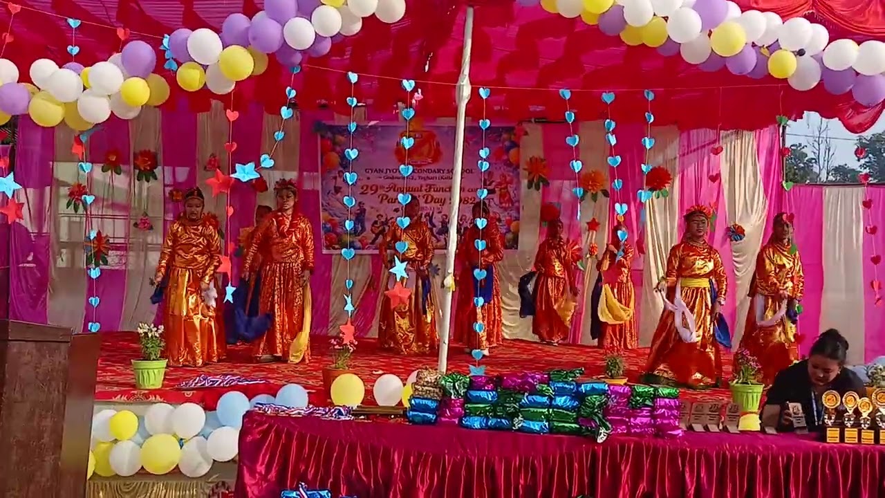 Kohi Bhanchhan Maruni Dance  Dc: Himanshu Bohara Gyan jyoti secondary School Annual Function 2082