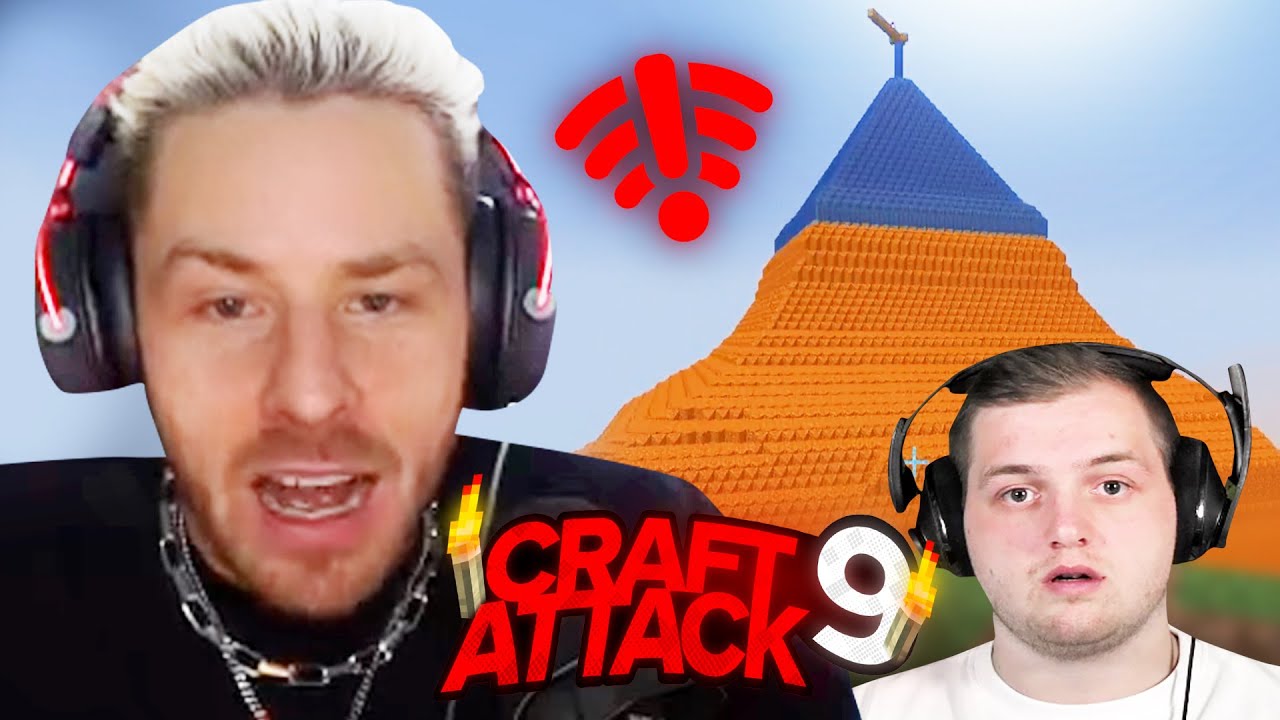 TRYMACS will den CRAFTATTACK 9 SERVER mit dieser LAVA Pyramide Crashen!