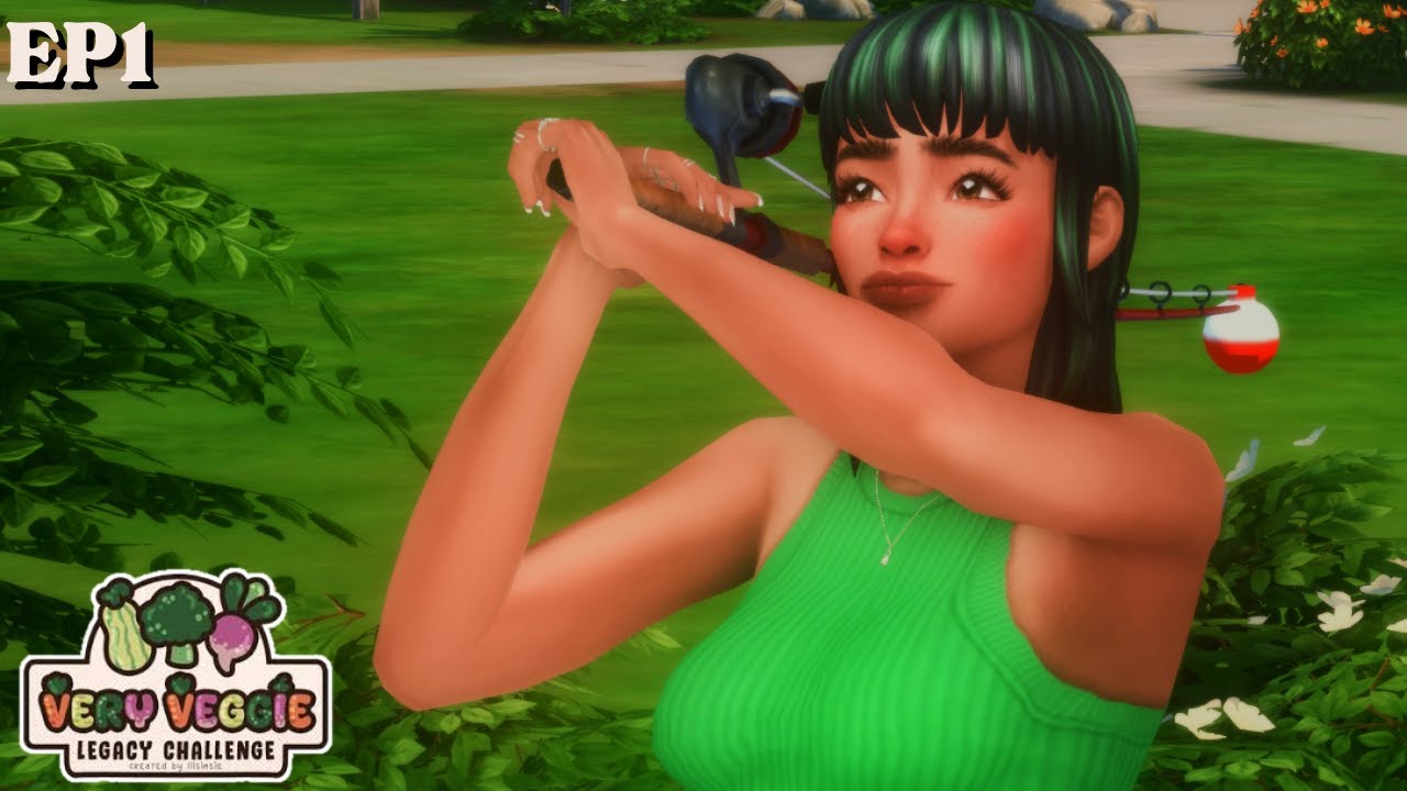 Starting lilsimsie Very Veggie Legacy Challenge in The Sims 4