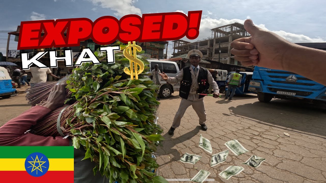 you WONT BELIEVE  the price of KHAT in HARAR DIRE DAWA ETHIOPIA Travel Vlog EP 2