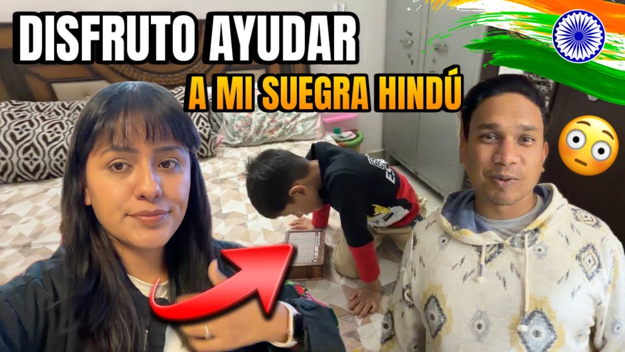 😒¡Todo fue mentira! Los abuelitos indios consentidores y hoy, me tocó perder ante mi esposo! 