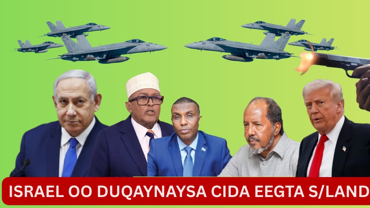 Isreal Oo Sinaysa S/land Diyaarado Dagal & Hubkii Abid Ugu Cusla  + Cidamado Wax Gumaada