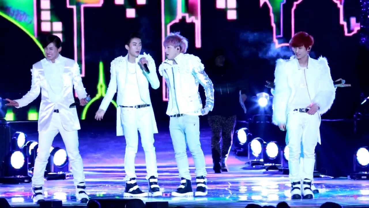 [121231]MBC가요대제전 B1A4_Beautiful Target