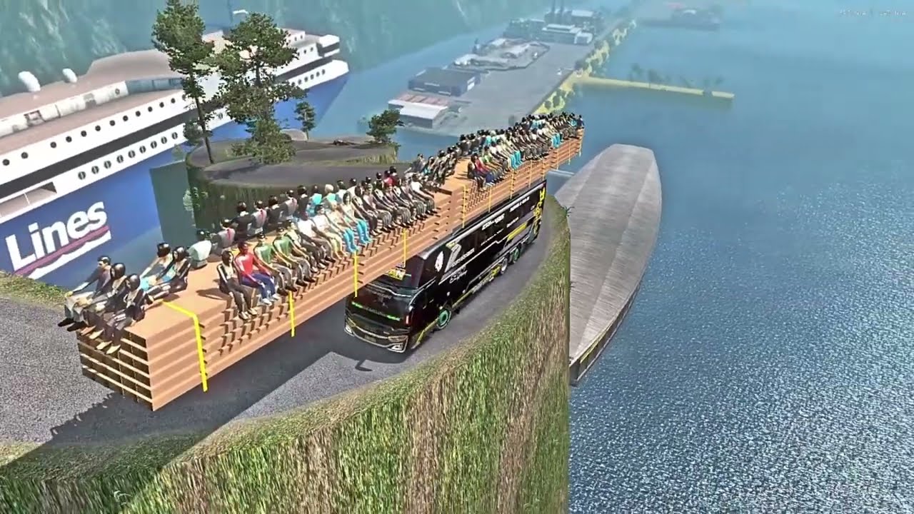 A Bus Journey Beyond the Clouds - Euro Truck Simulator 2