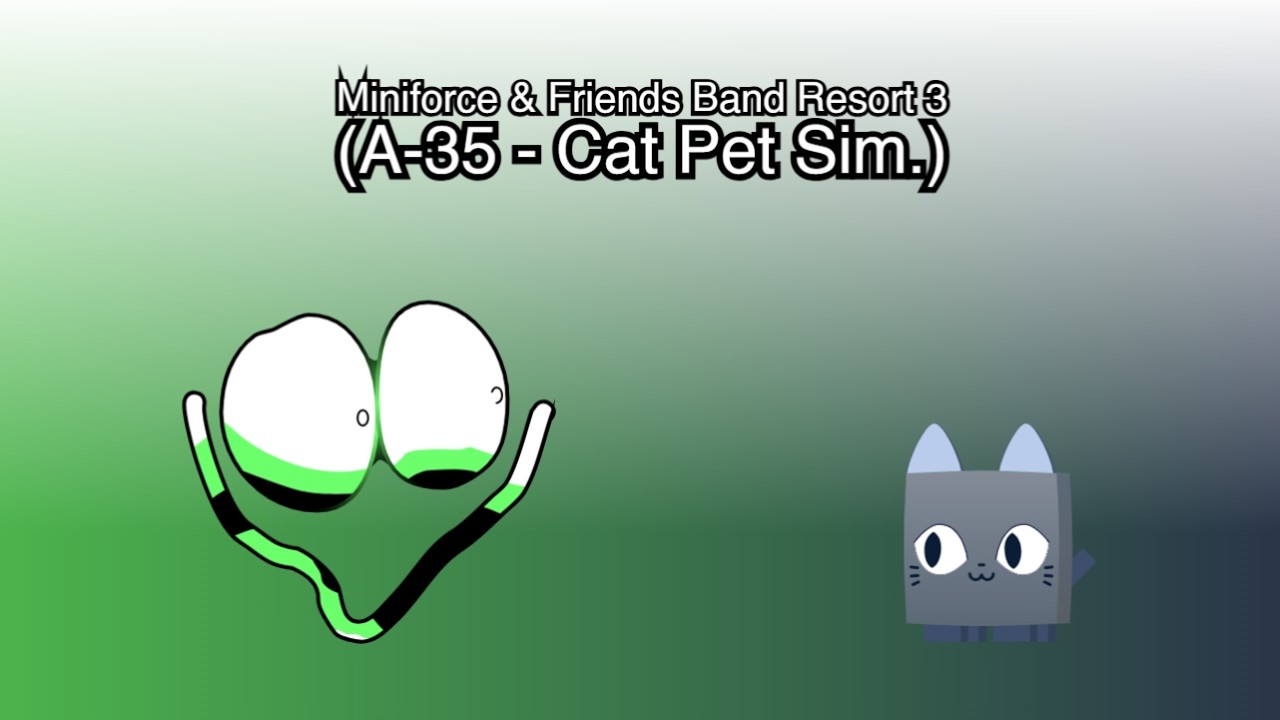 Miniforce & Friends Band Resort 3 (A-35 - Cat pet sim.) [1080p HD EDITION]