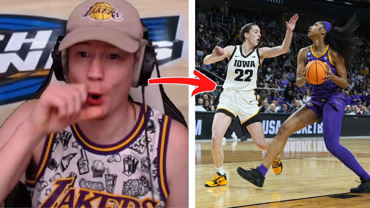 Reacting to Iowa vs LSU Elite 8!