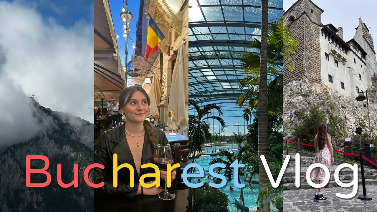 Romania Vlog: Bran Castle, Therme Spa, Brasov, trying authentic Romanian foods 🧛🏻🦇🏰
