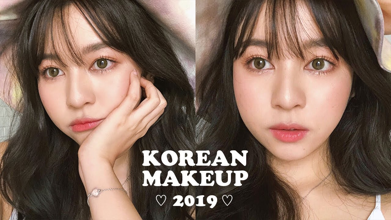 ✨KOREAN MAKEUP 2019 แต่งหน้าแบบเน็ตไอดอลเกาหลี ผิวโกลว ถ่ายรูปขึ้น ไม่โป๊ะ | Babyjingko