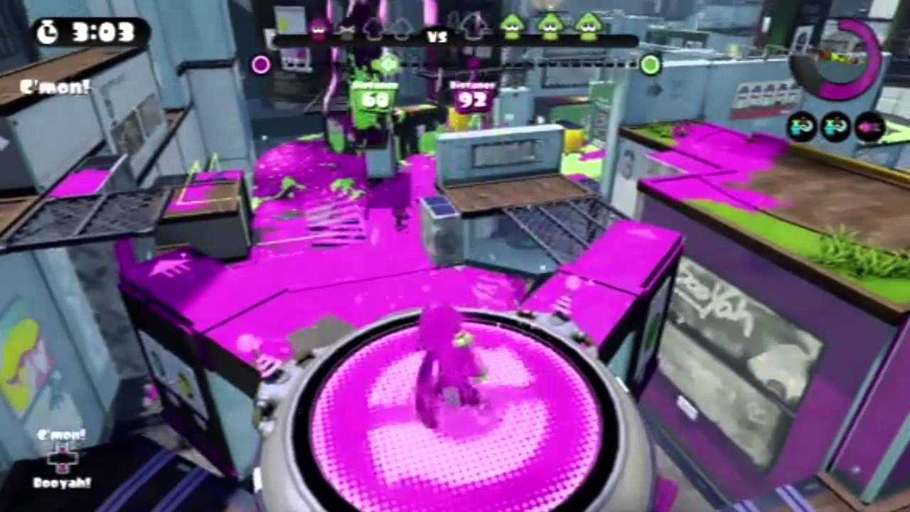 Splatoon - 28 kills with Luna Blaster - New PR