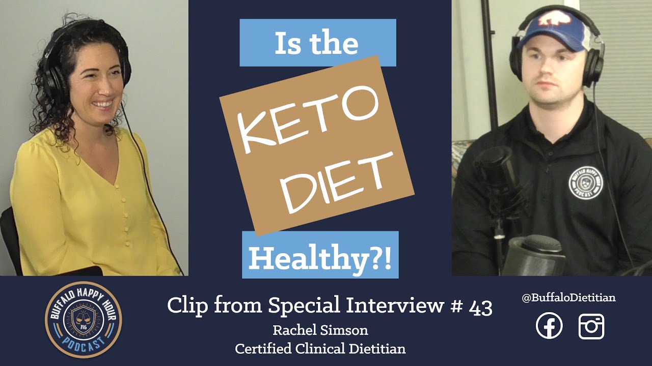 The TRUTH behind the KETO diet from a Certified CLINICAL DIETITIAN - Buffalo Happy Hour Clips
