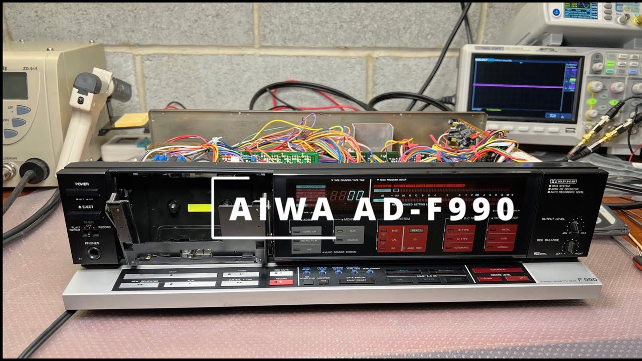 Часть 9 - Восстановление Aiwa AD-F990 для моего подписчика