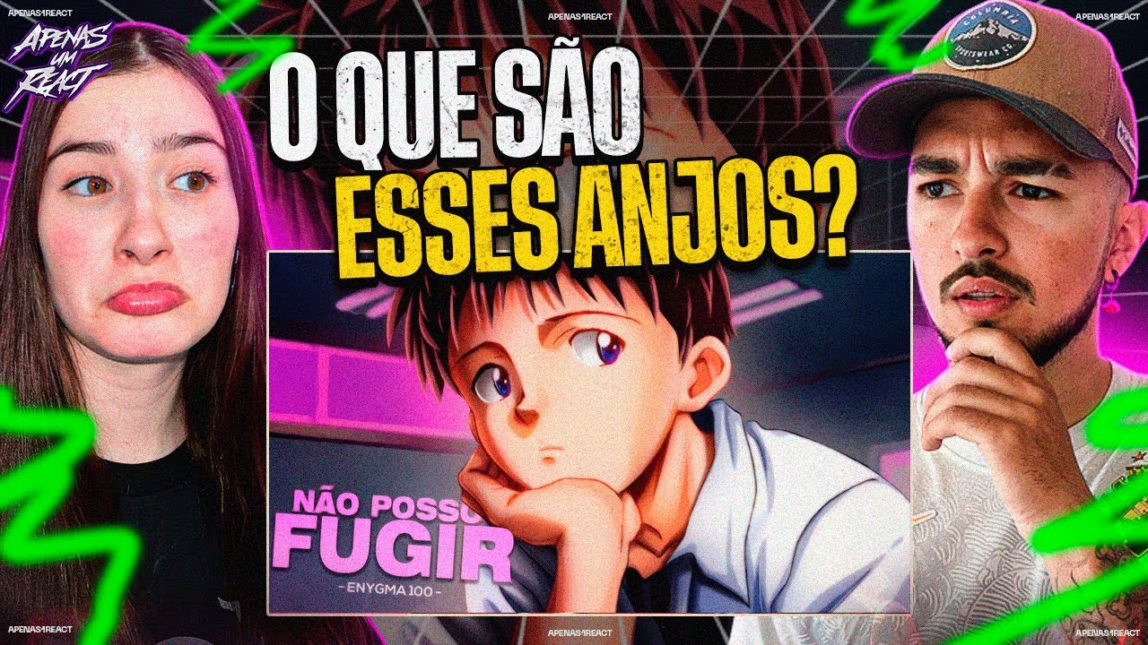 Apenas um react | Shinji Ikari - Não Posso Fugir | Enygma 100 (Neon Genesis Evangelion)