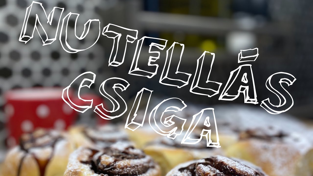 🍫NUTELL&Aacute;S 🌰 Csiga🐌