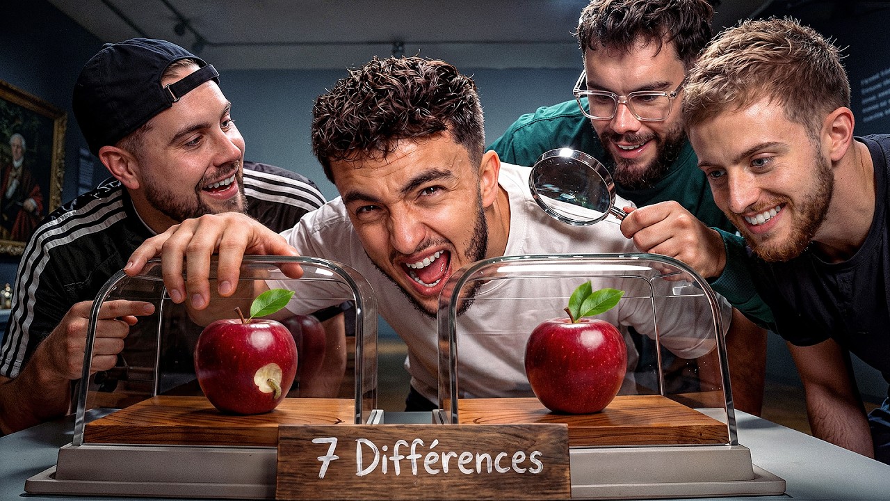 QUI TROUVERA LES 7 DIFF&Eacute;RENCES ? (Ft Michou, Valouzz et Lebouseuh)