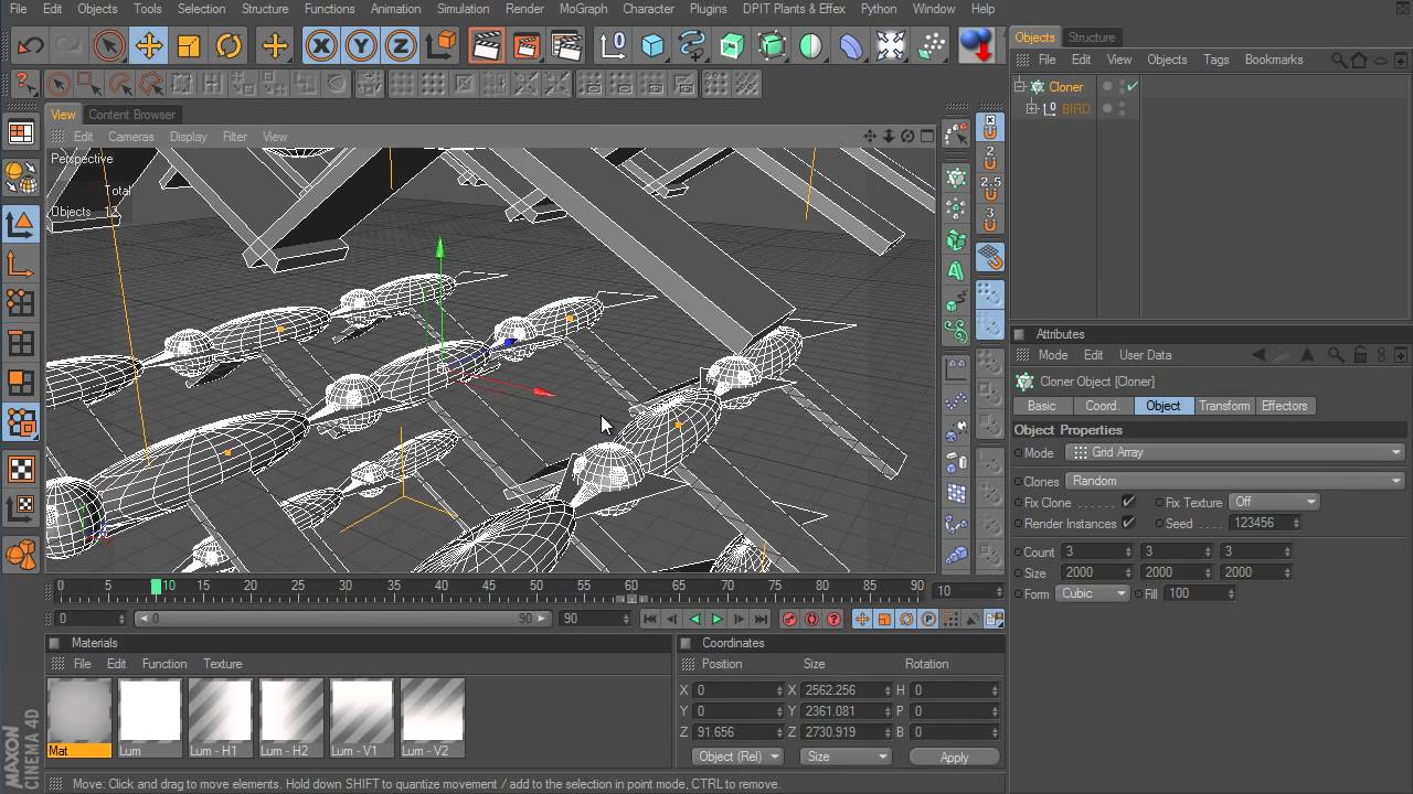 15  Cinema 4D Vibrate Tag