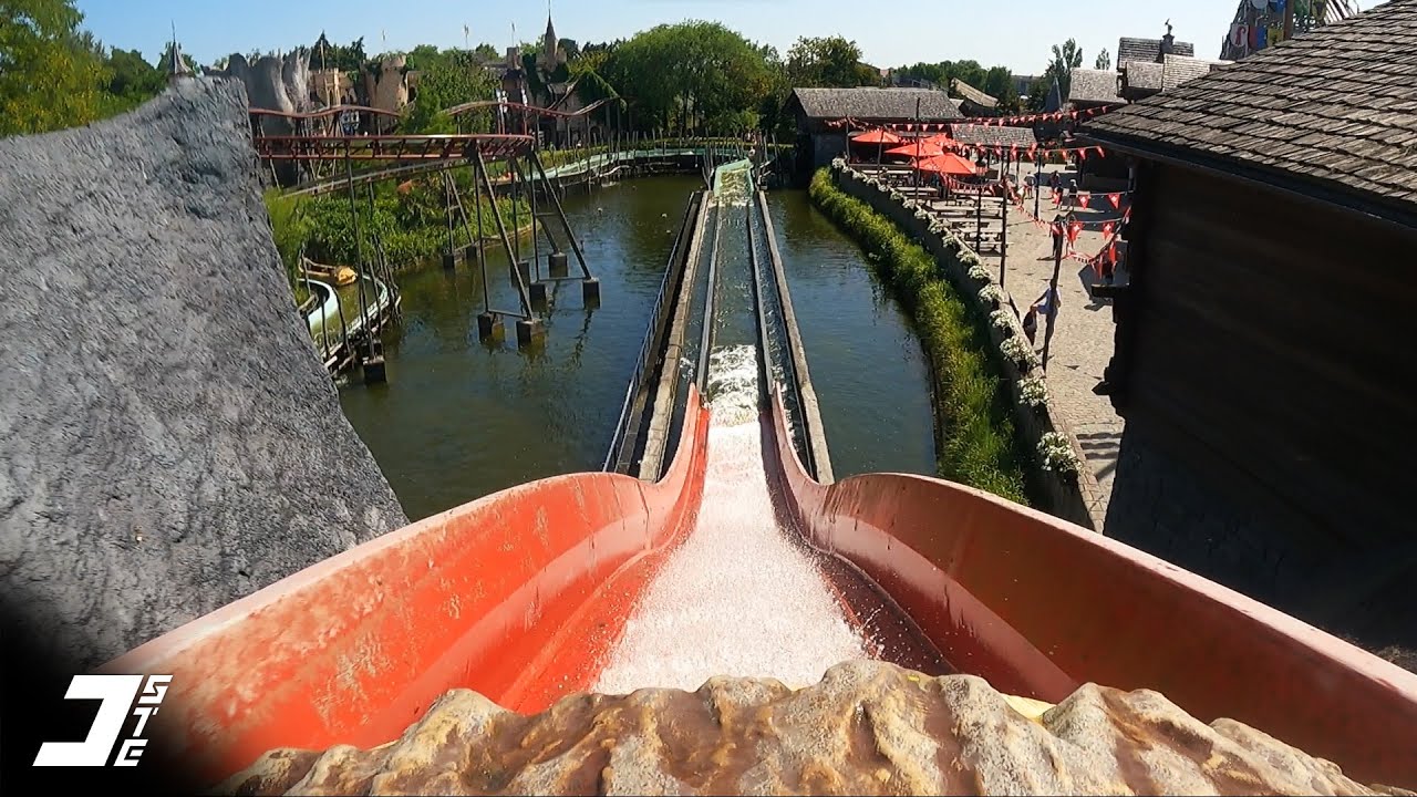 POV Dino Splash "Plopsaland" [4K 60fps]