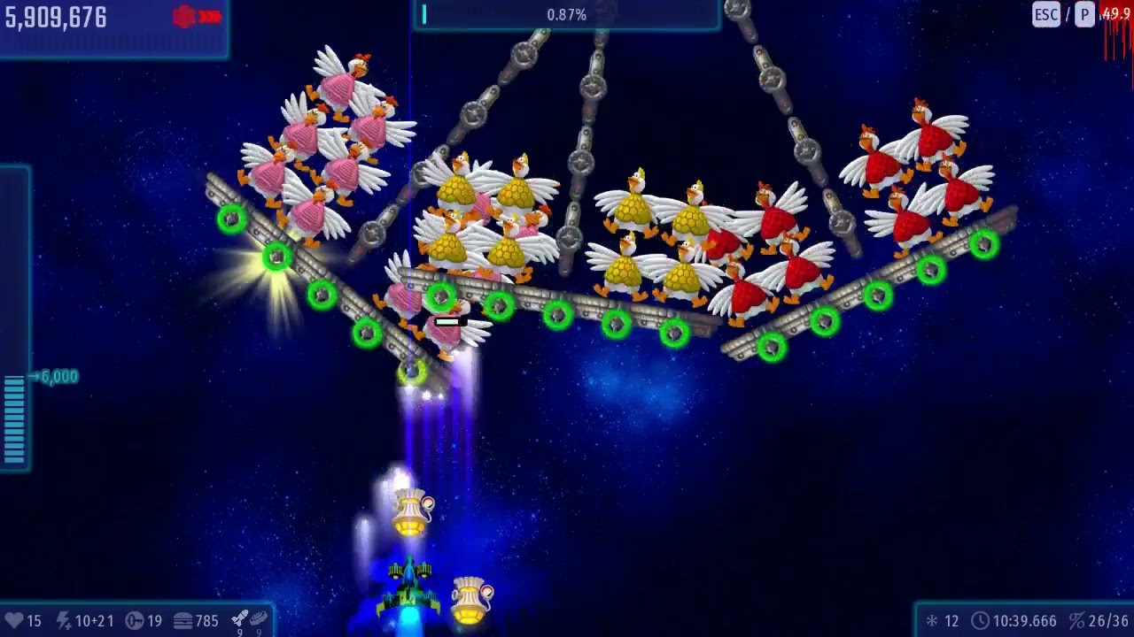 (Early Access) Chicken Invaders Universe | New waves (Part 1/3)