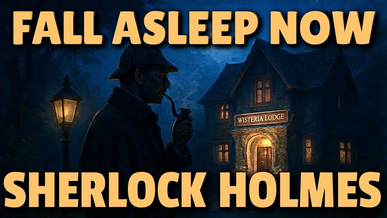 🕵️ Fall Asleep to Sherlock Holmes | The Mystery at Wisteria Lodge