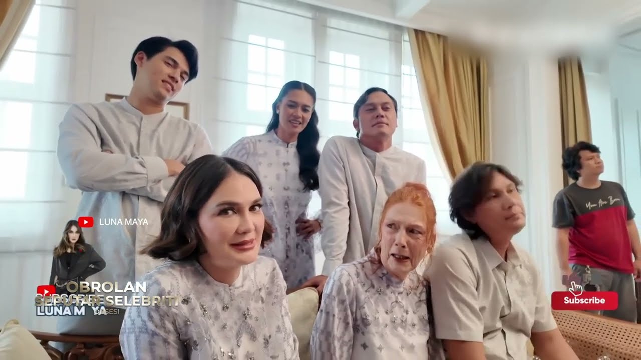 KOMPAK BANGET! KELUARGA BESAR LUNA MAYA DARI BALI SERBU JAKARTA DEMI PHOTOSHOOT LEBARAN!! - OSS