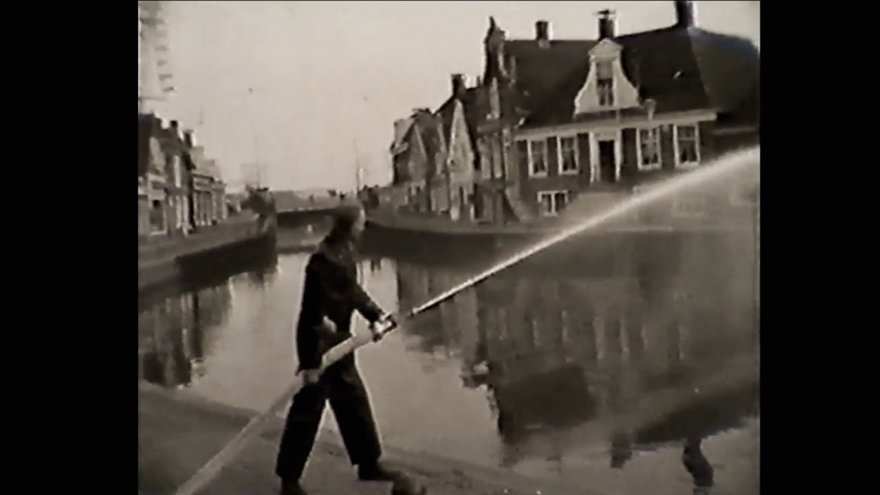 Brandweer Lemmer 1964 met geluidseffecten