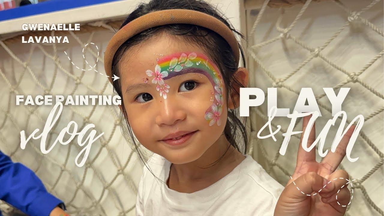 GWEN MINTA MUKANYA DI PAINTING??? / vlog