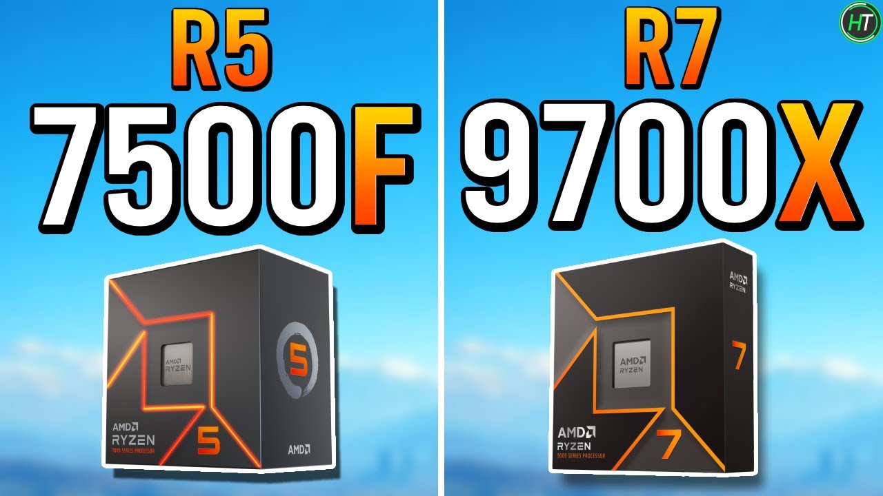 R5 7500F vs R7 9700X  -  Big FPS Improvement?!