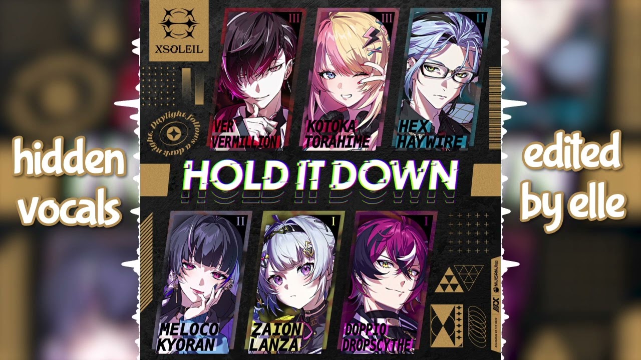 xsoleil - hold it down (hidden vocals) ☀️