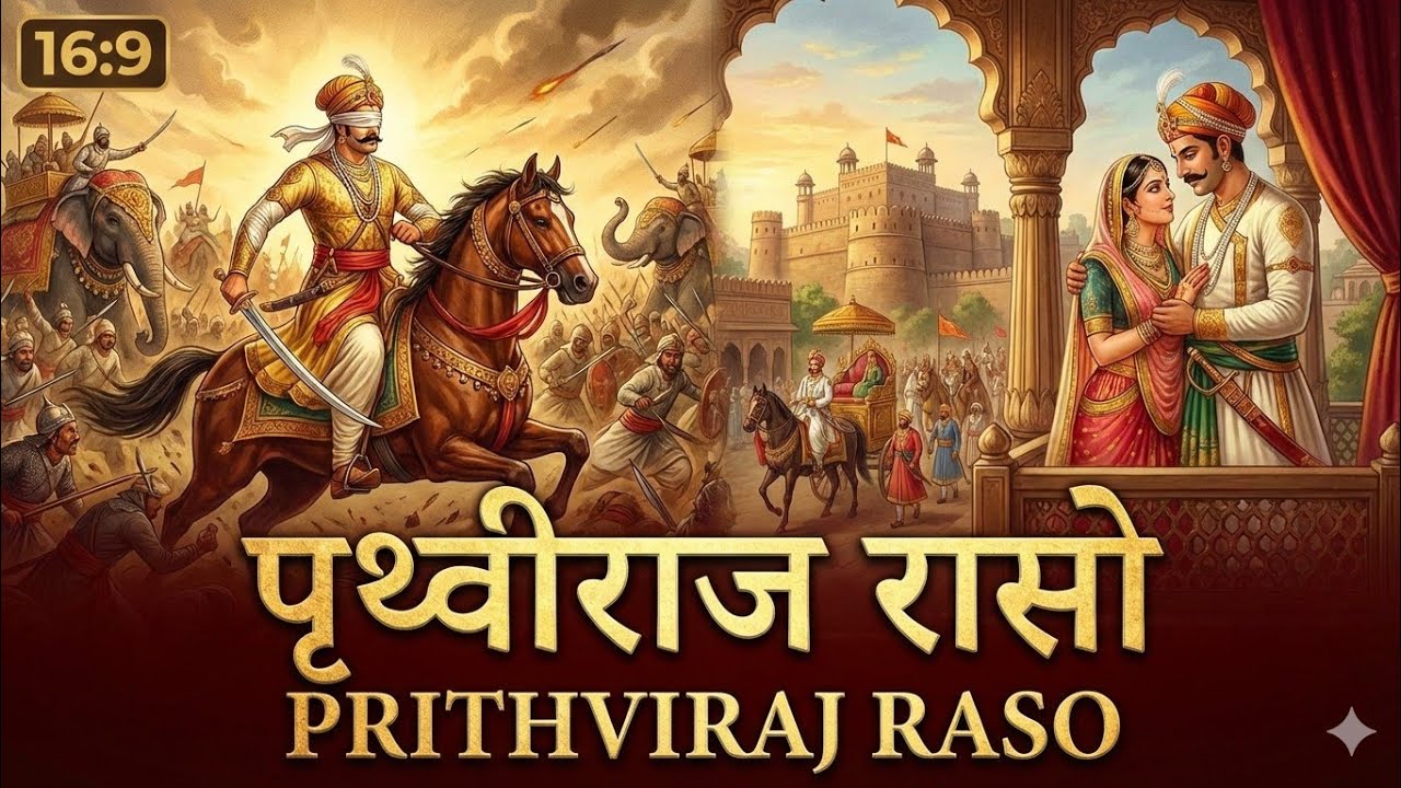 Option 2: चंदबरदाई की अमर रचना: पृथ्वीराज रासो की पूरी कहानी | The Legend of Prithviraj Raso