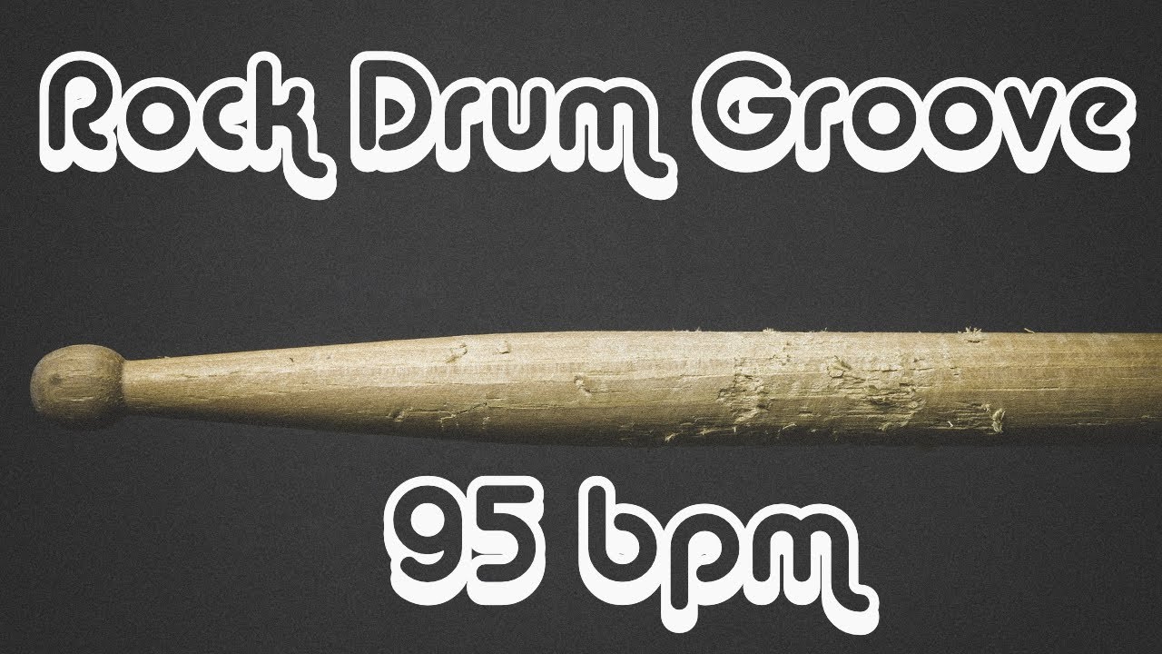 Rock Drum Groove 95 bpm