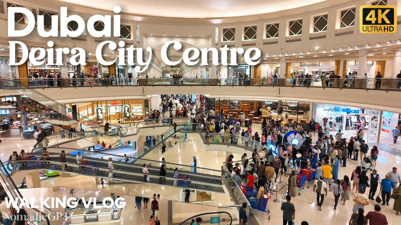 Dubai Deira City Centre In Summer 2025 | Dubai Travel Guide 4K HDR