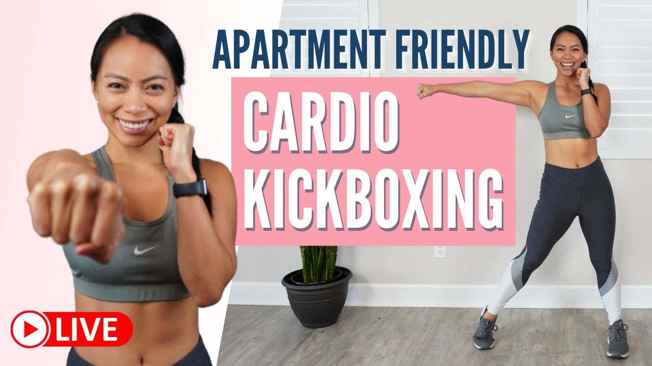 Intense 20 Min | Cardio Kickboxing Workout | Low Impact & Apartment Friendly