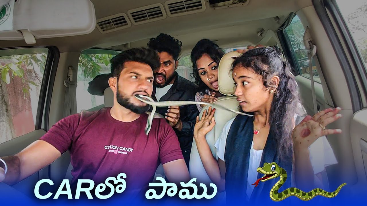 Fake Sneak Prank | Cherry Dnc | Sneak Prank In Car | Mini Movie Entertainments
