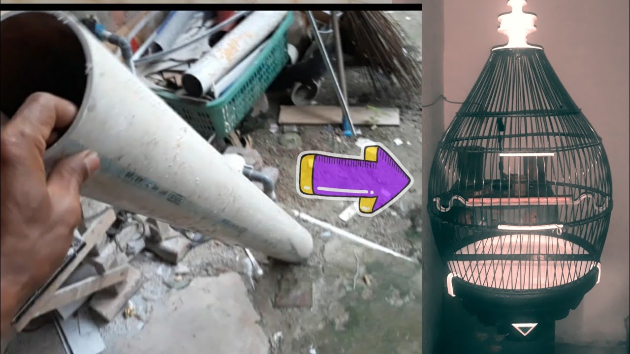 Sangkar Perkutut  dari limbah Paralon | anti lapuk|turtledove