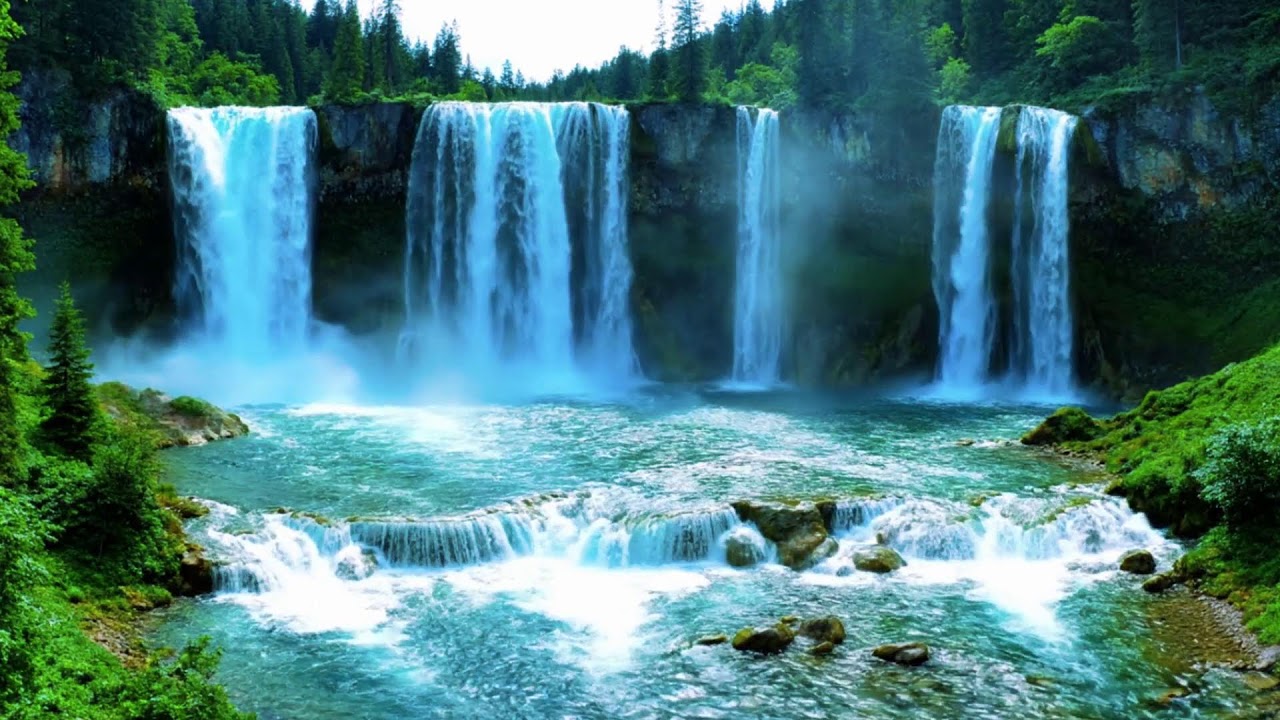 ТЫ УСНЕШЬ РАНЬШЕ, ЧЕМ ПОЙМЁШЬ 💦 Огромные водопады в скрытой долине