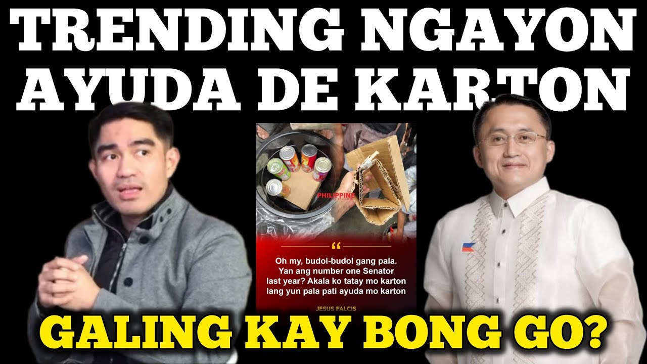 Kent Garcia is live! NALOKO NA! AYUDA NI BONG GO NAGMUKHANG MARAMI DAHIL SA PALAMAN NA KARTON?
