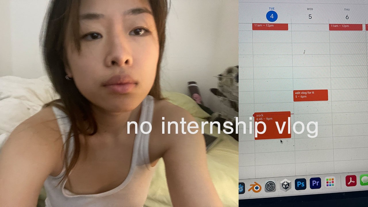 week in the life of a girl with no summer internship